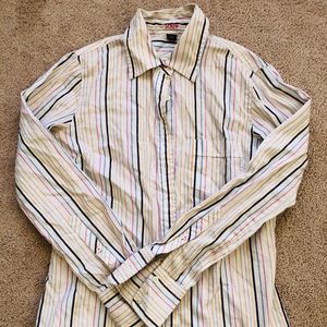 JCREW S Multi-color Striped Button Down shirt